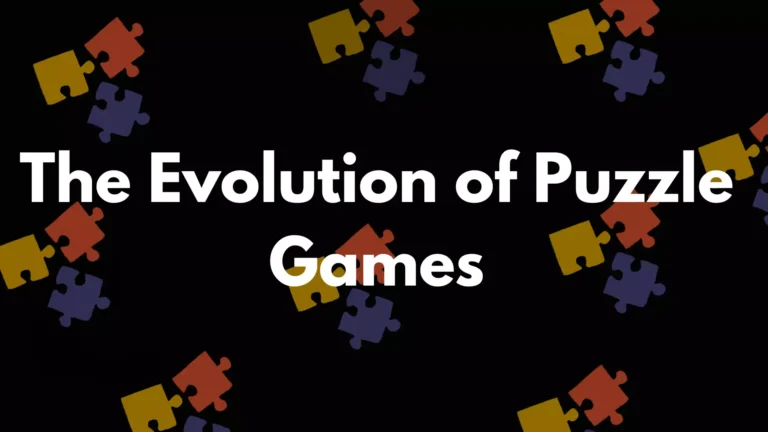The Rise of Puzzle Games : From Jigsaw Puzzles to AI Solvers